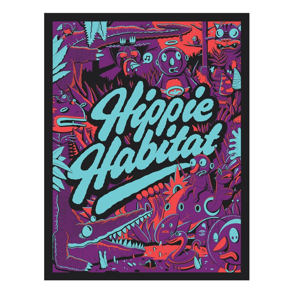 D-CAVE x Hippie Habitat T-Shirt-Top-D-CAVE