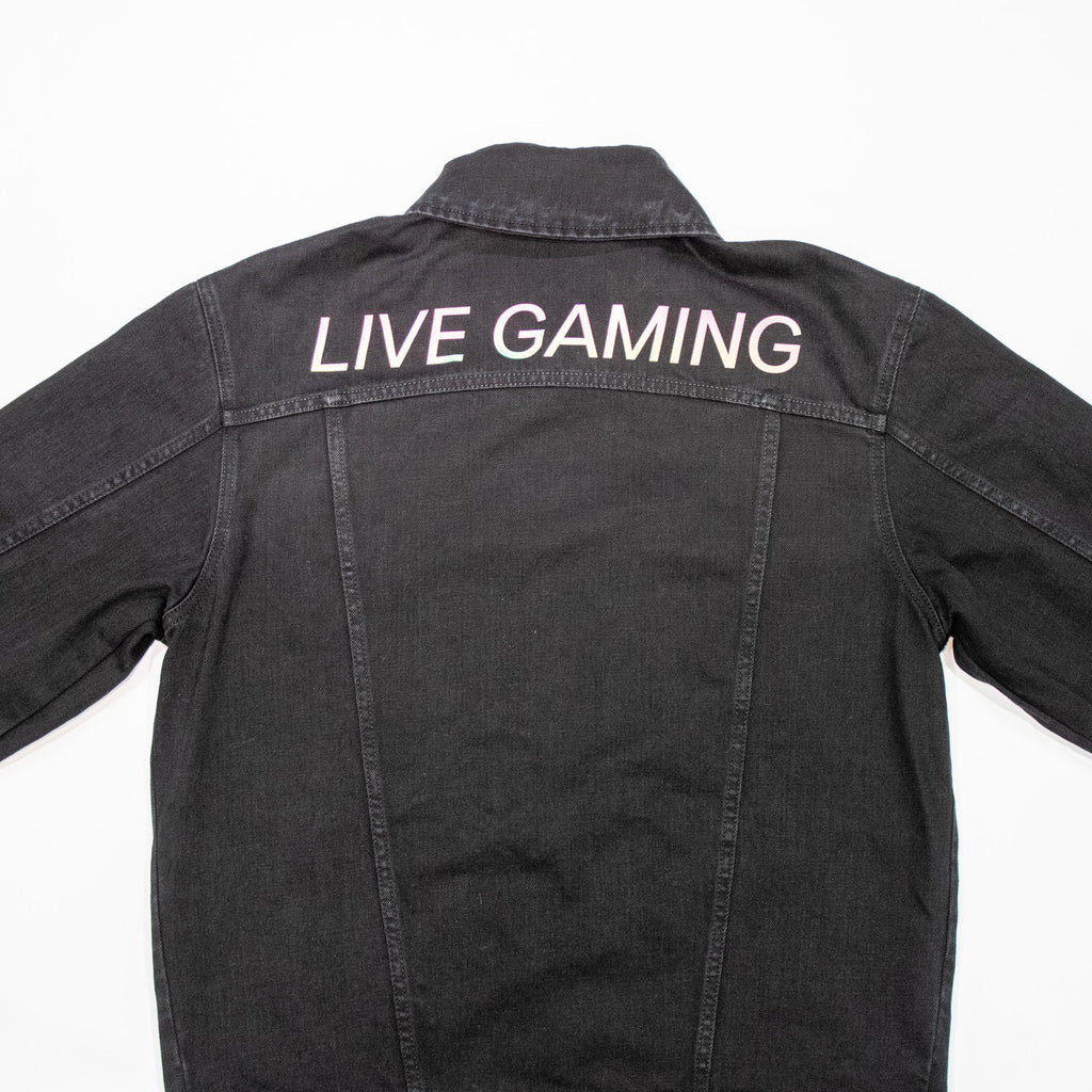 D-CAVE Live Gaming Demin Jacket-Top-D-CAVE